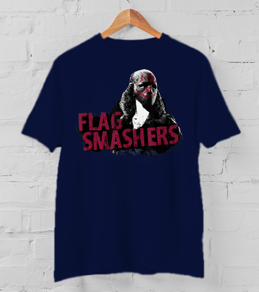 Marvel The Falcon And The Winter Soldier Flag Smashers Karli Flag T-Shirt