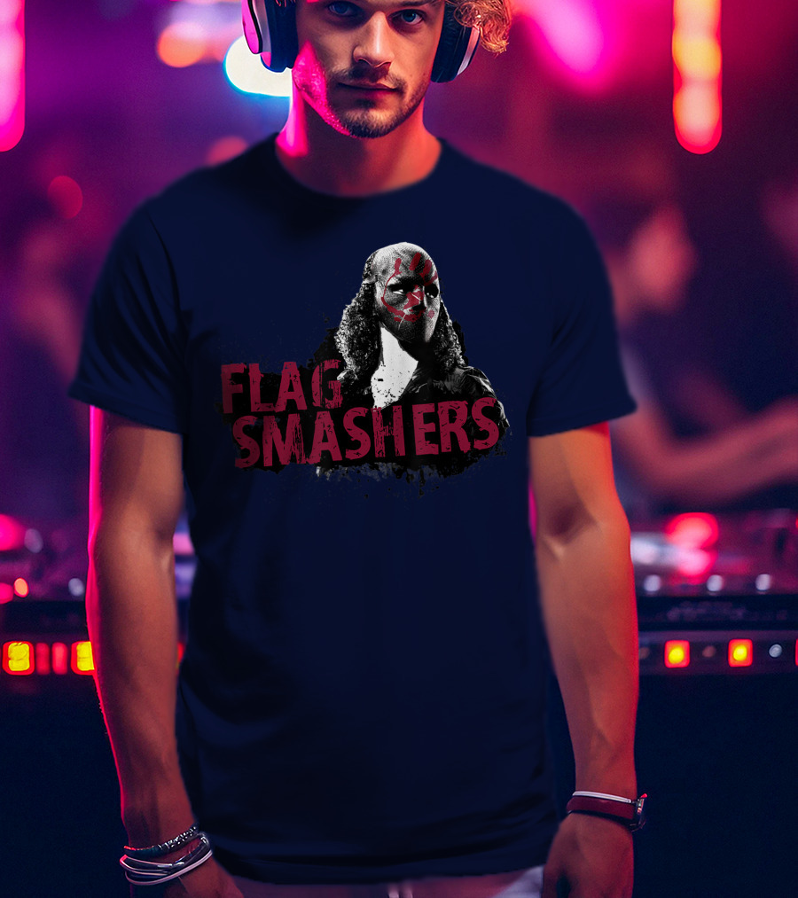 Marvel The Falcon And The Winter Soldier Flag Smashers Karli Flag T-Shirt