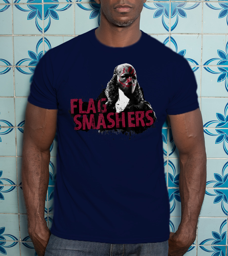 Marvel The Falcon And The Winter Soldier Flag Smashers Karli Flag T-Shirt