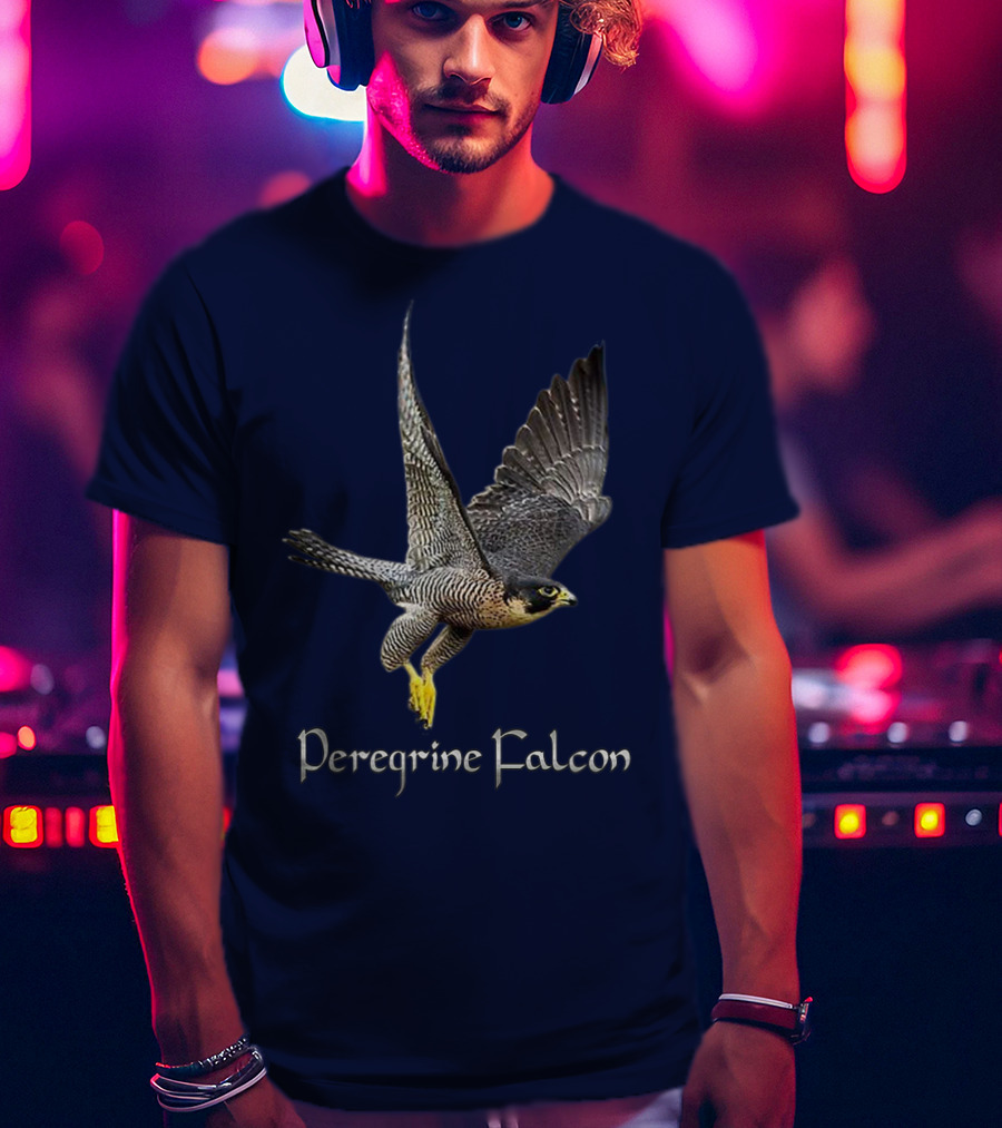 Peregrine Falcon In Flight T-Shirt