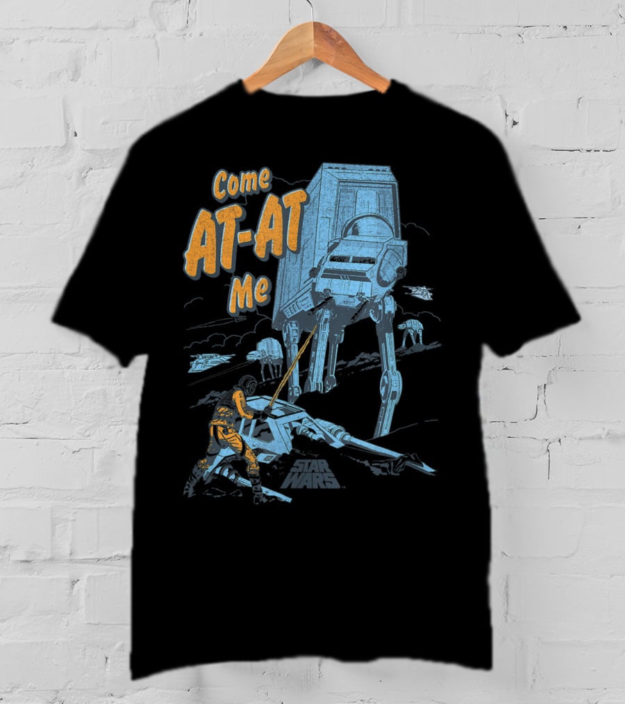 Come AT-AT Me Star Wars The Empire Strikes Back Battle Scene T-Shirt