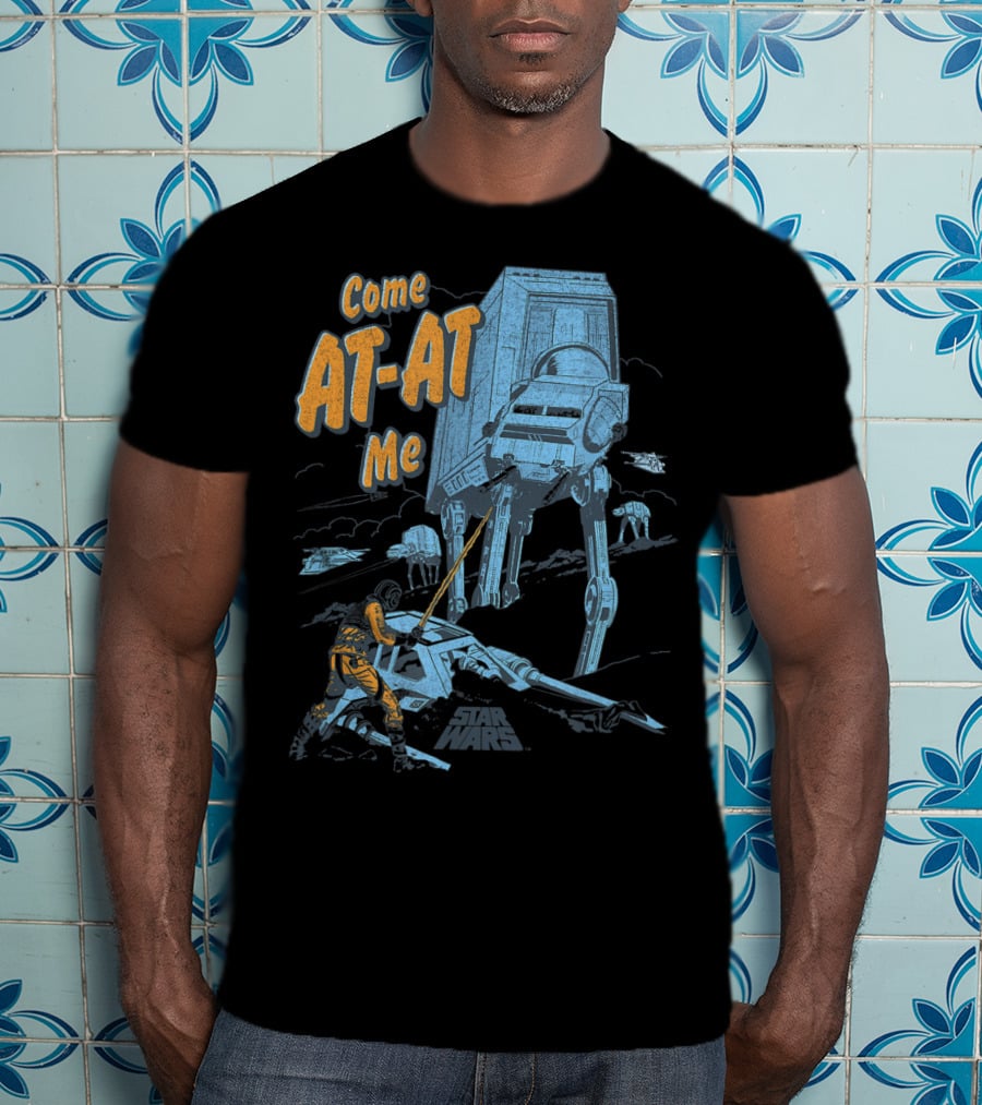 Come AT-AT Me Star Wars The Empire Strikes Back Battle Scene T-Shirt