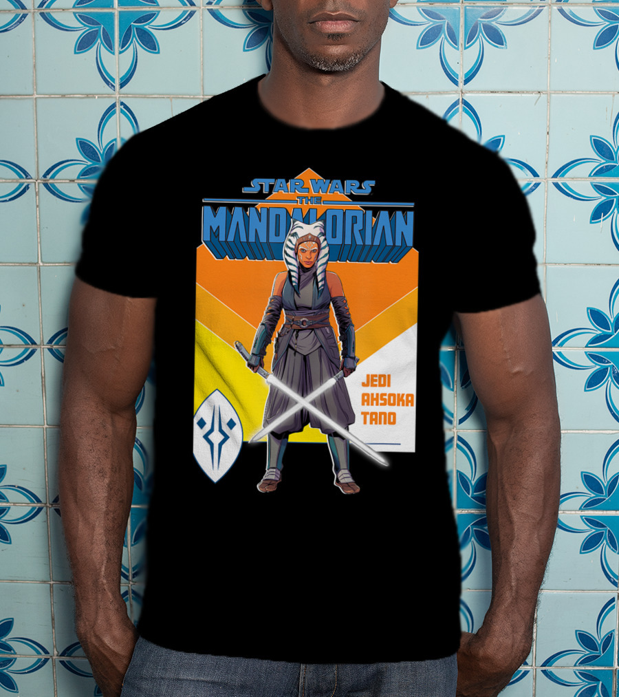 Star Wars The Mandalorian Jedi Ahsoka Tano Lightsaber T-Shirt