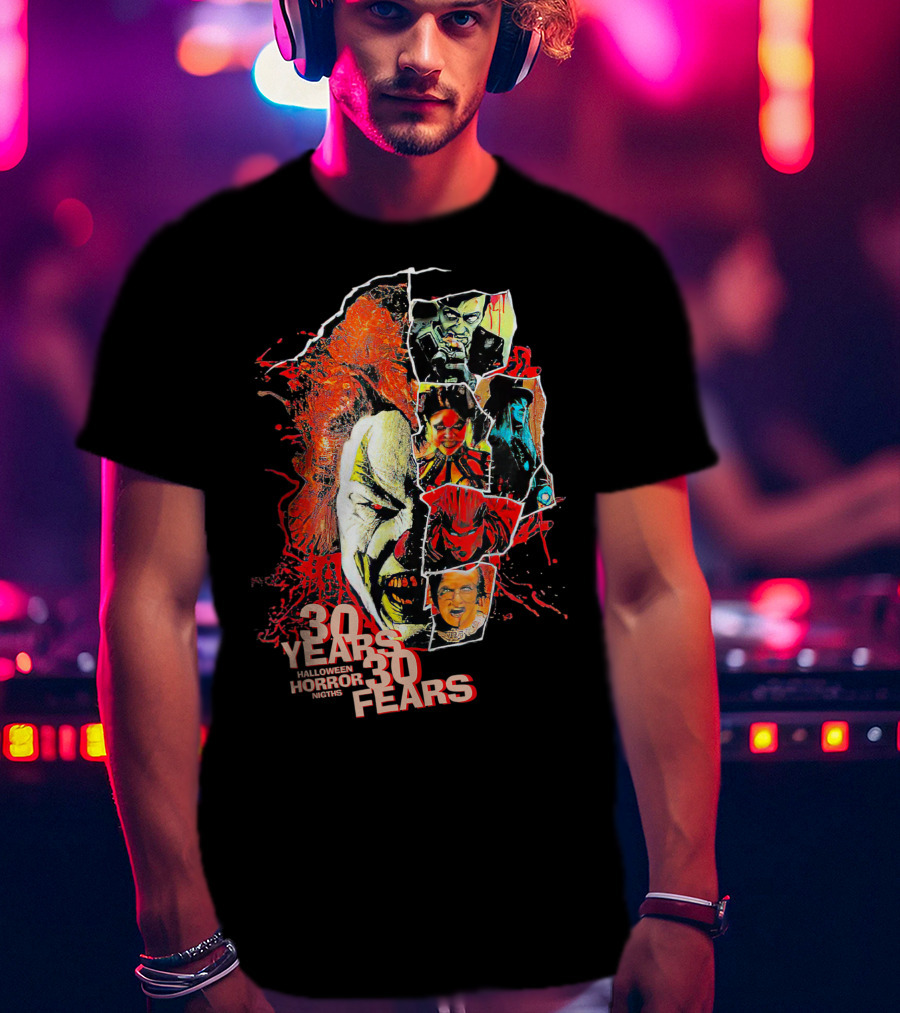 30 Years 30 Fears Halloween Horror Nights Universal Orlando T-Shirt
