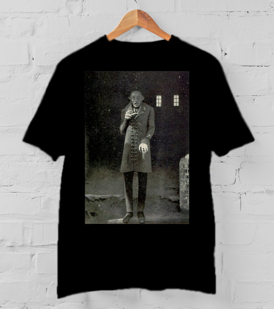Count Orlok Nosferatu Horror Movie Classic Halloween Monster T-Shirt