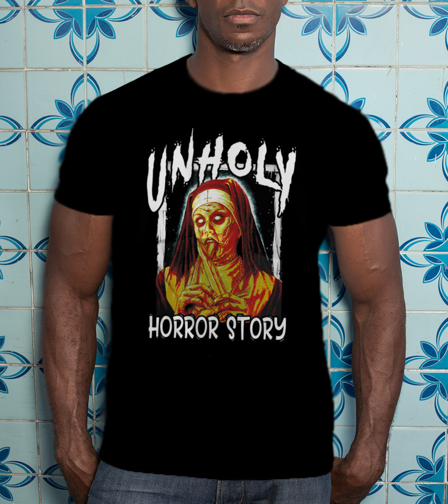 Unholy Nun Horror Story Zombie Halloween T-Shirt