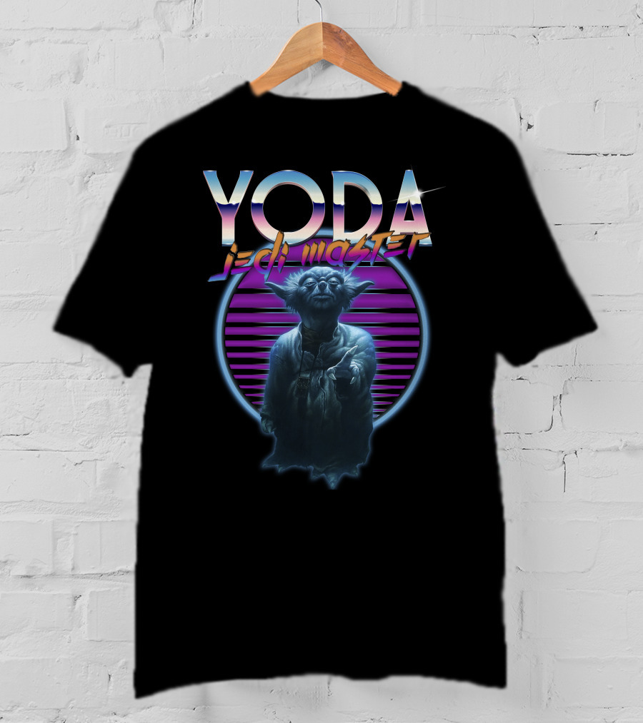 Yoda Jedi Master Star Wars Ultimate Retro 80s T-Shirt