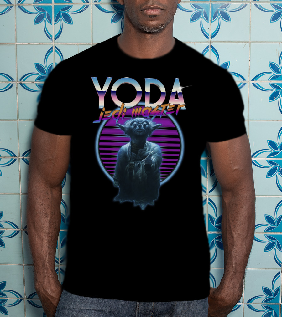 Yoda Jedi Master Star Wars Ultimate Retro 80s T-Shirt