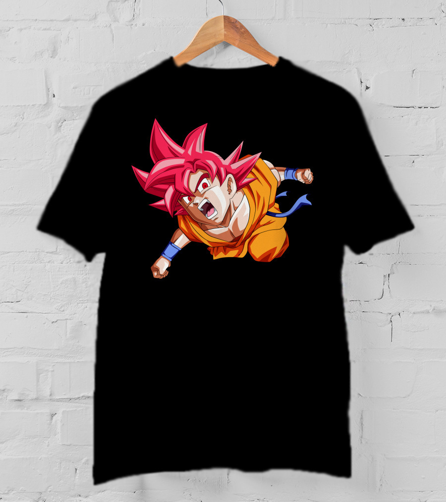 Your Favorite Dragon Ball Super Saiyan Character Iconic Transformation T-Shirt