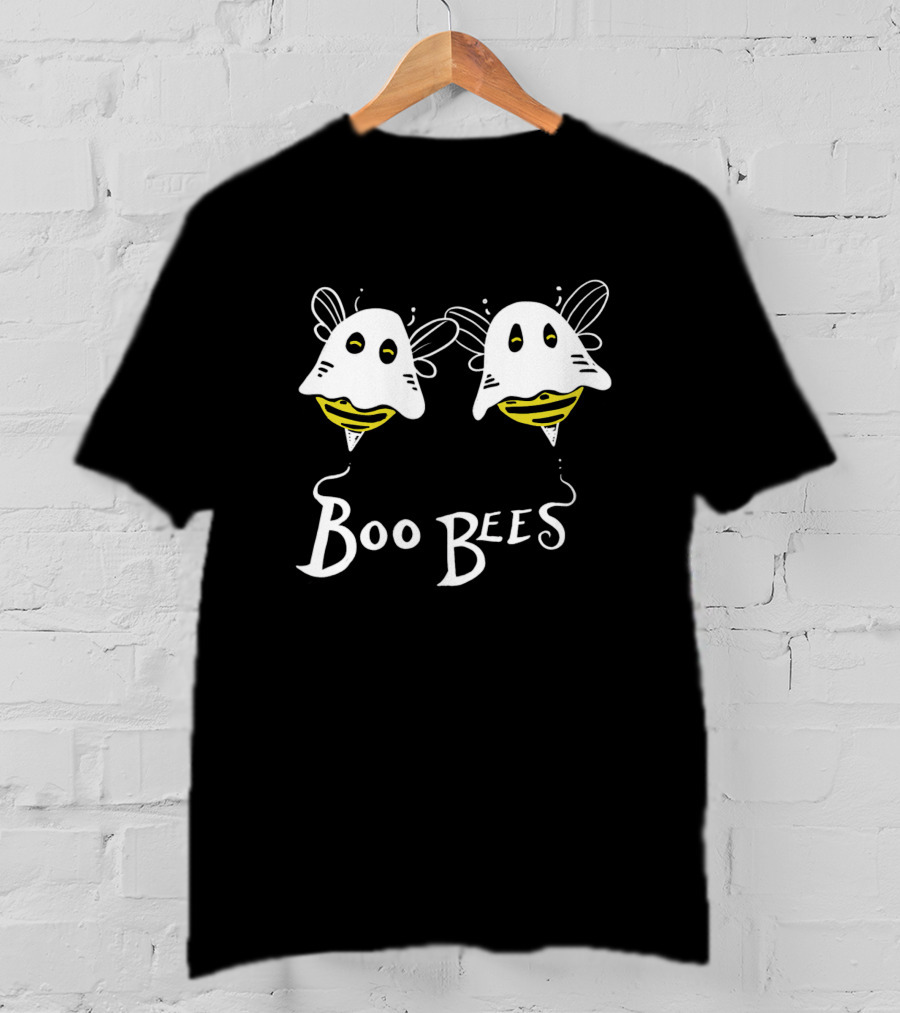 Boo Bees Halloween Costume Cute Ghost T-Shirt