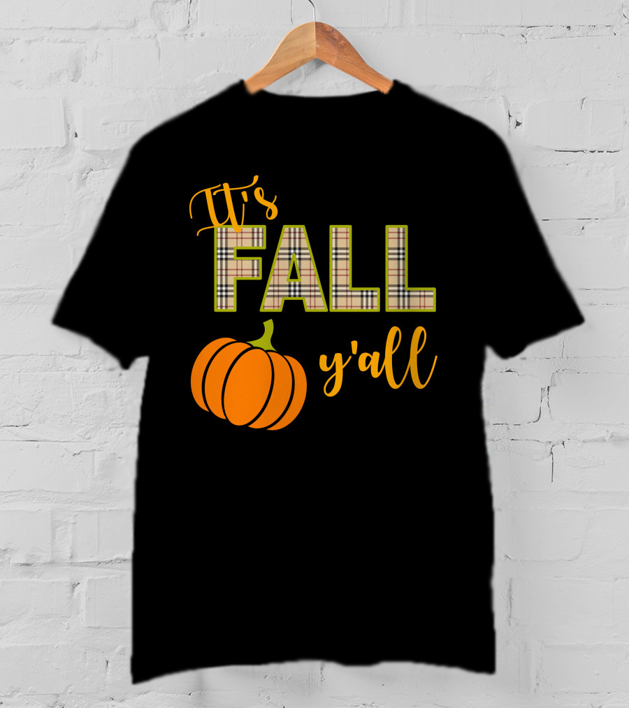 It's Fall Y'all Pumpkin T-Shirt