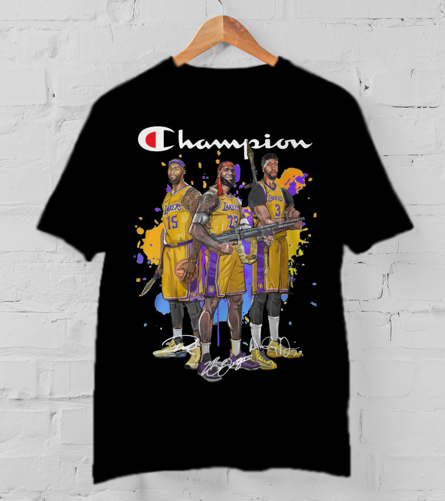 Champion Lakers Basketball Legends T-Shirt