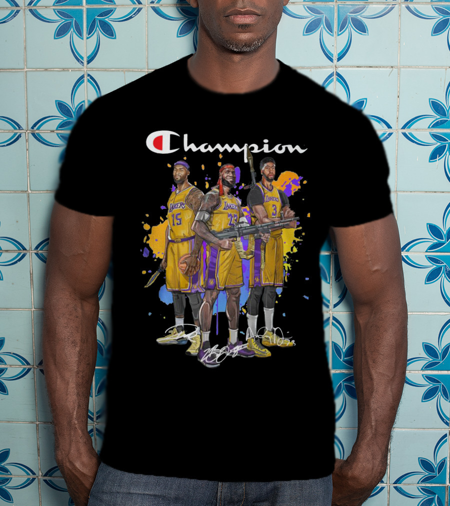 Champion Lakers Basketball Legends T-Shirt
