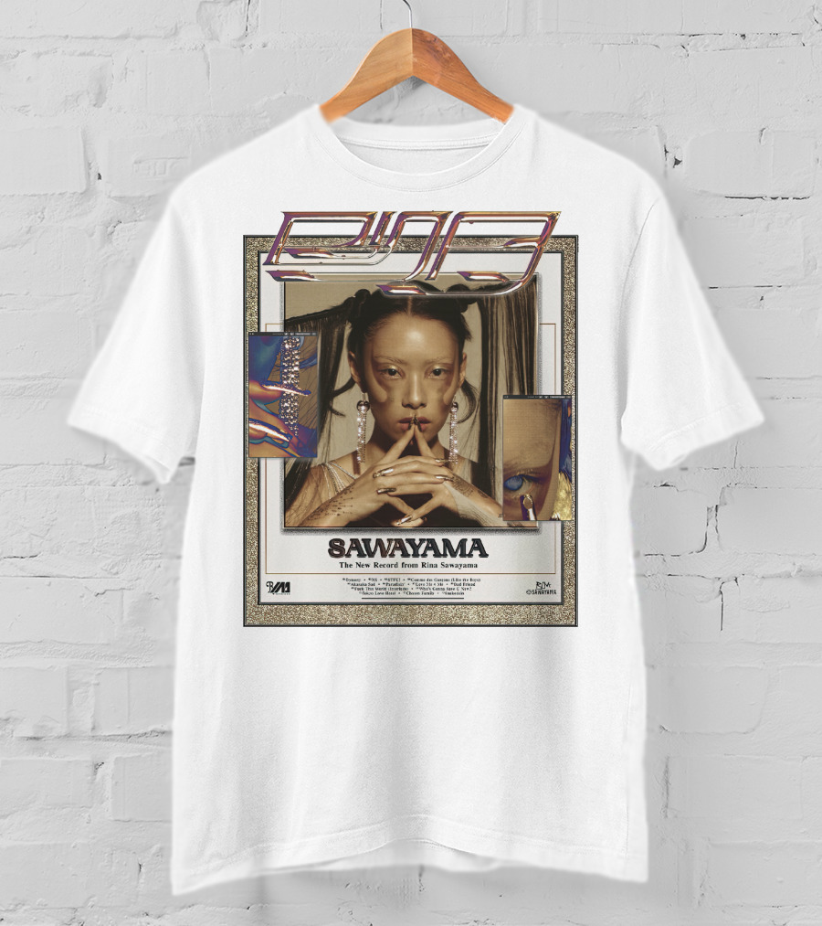 Rina Sawayama The New Record Sawayama PMR Dirty Hit Collection T-Shirt