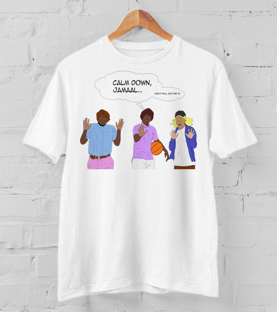 Calm Down Jamaal Don't Pull Out The 9 Rdcworld1 Merch T-Shirt