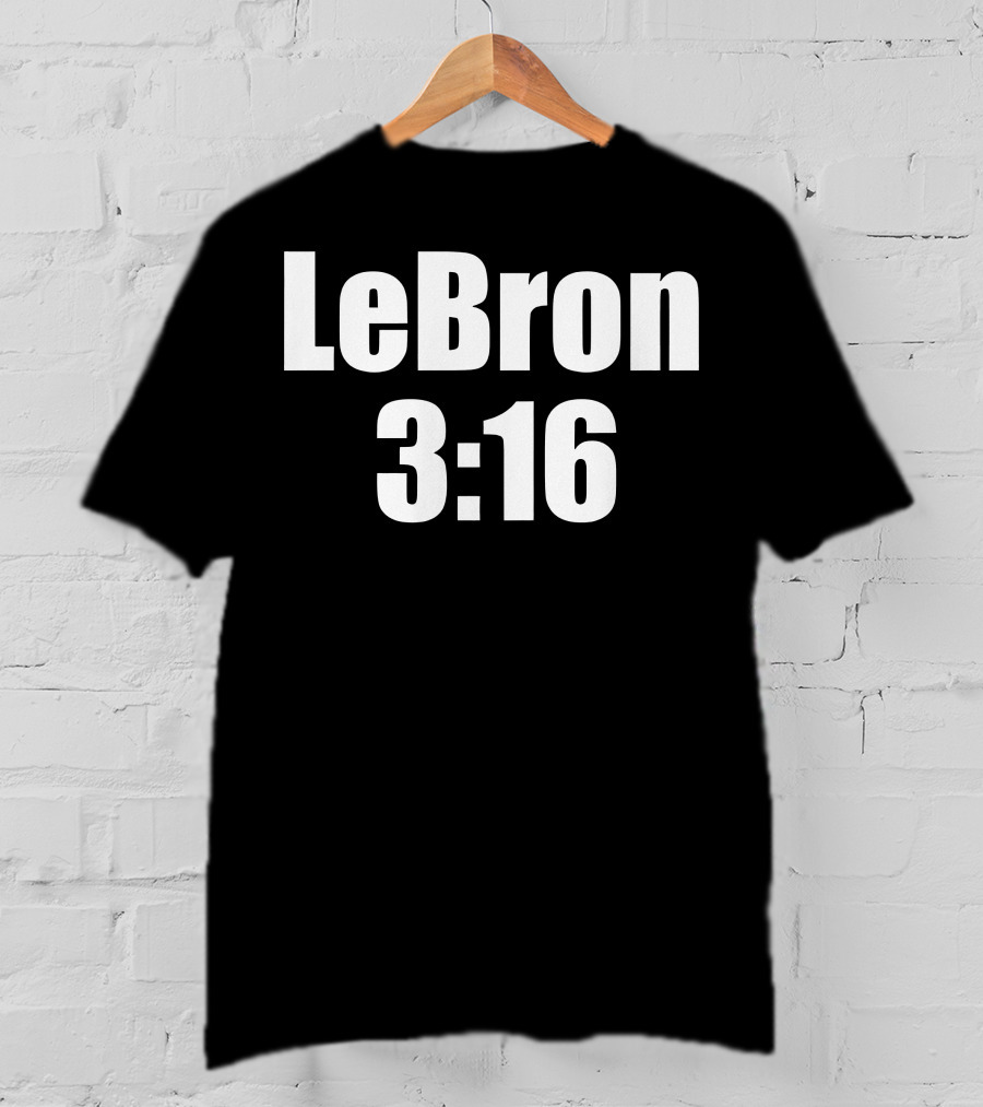 LeBron 3:16 Sports Icon T-Shirt