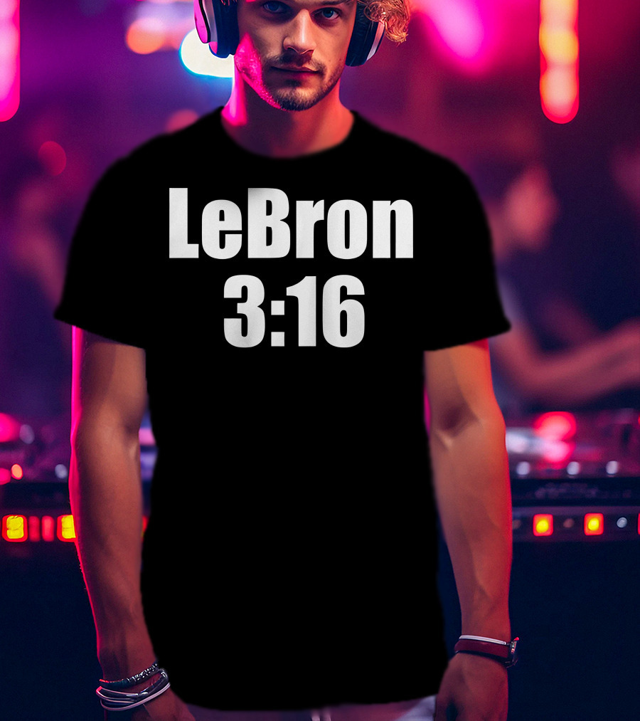 LeBron 3:16 Sports Icon T-Shirt