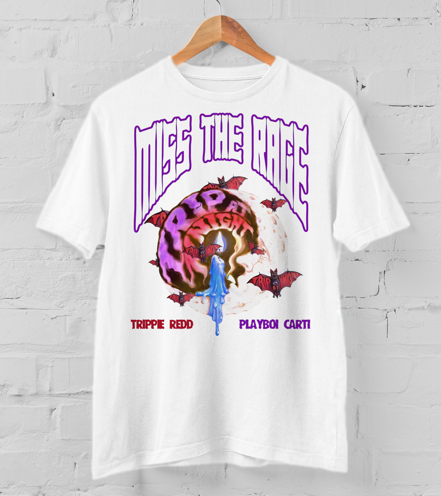 Miss The Rage Trip At Night Trippie Redd Playboi Carti T-Shirt