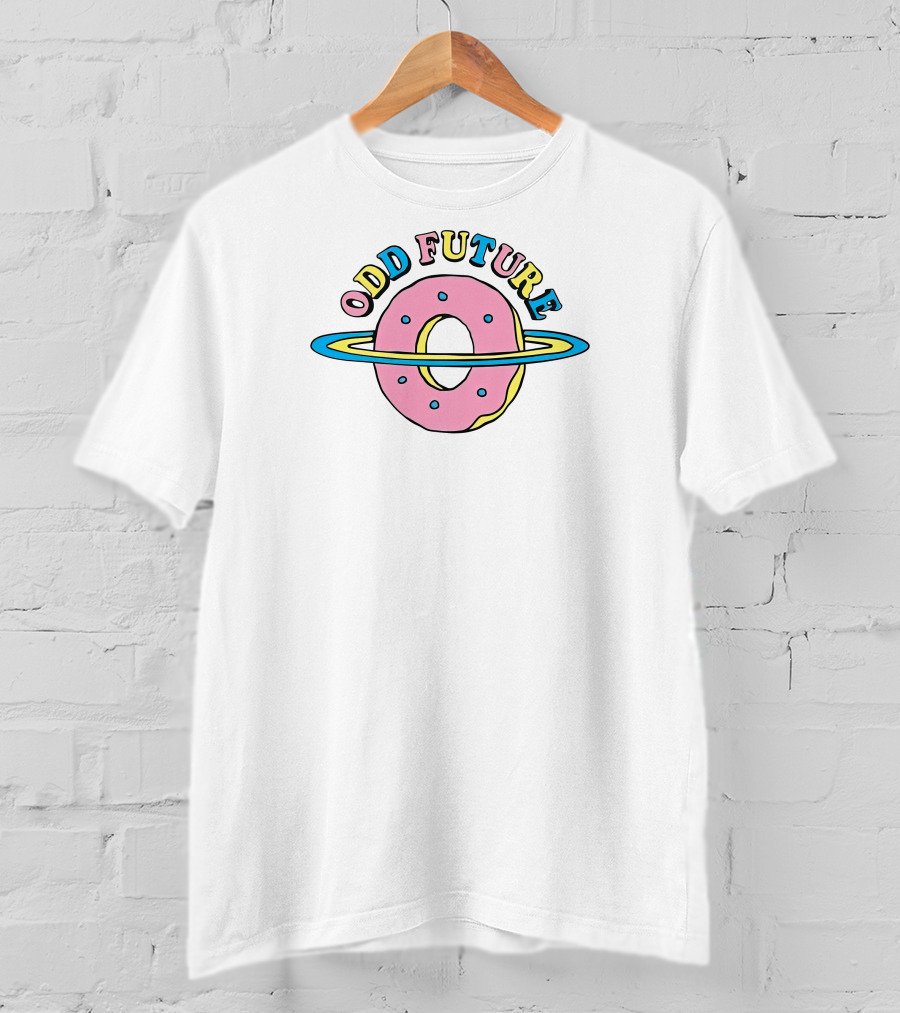 Odd Future Pink Donut Saturn Ring T-Shirt