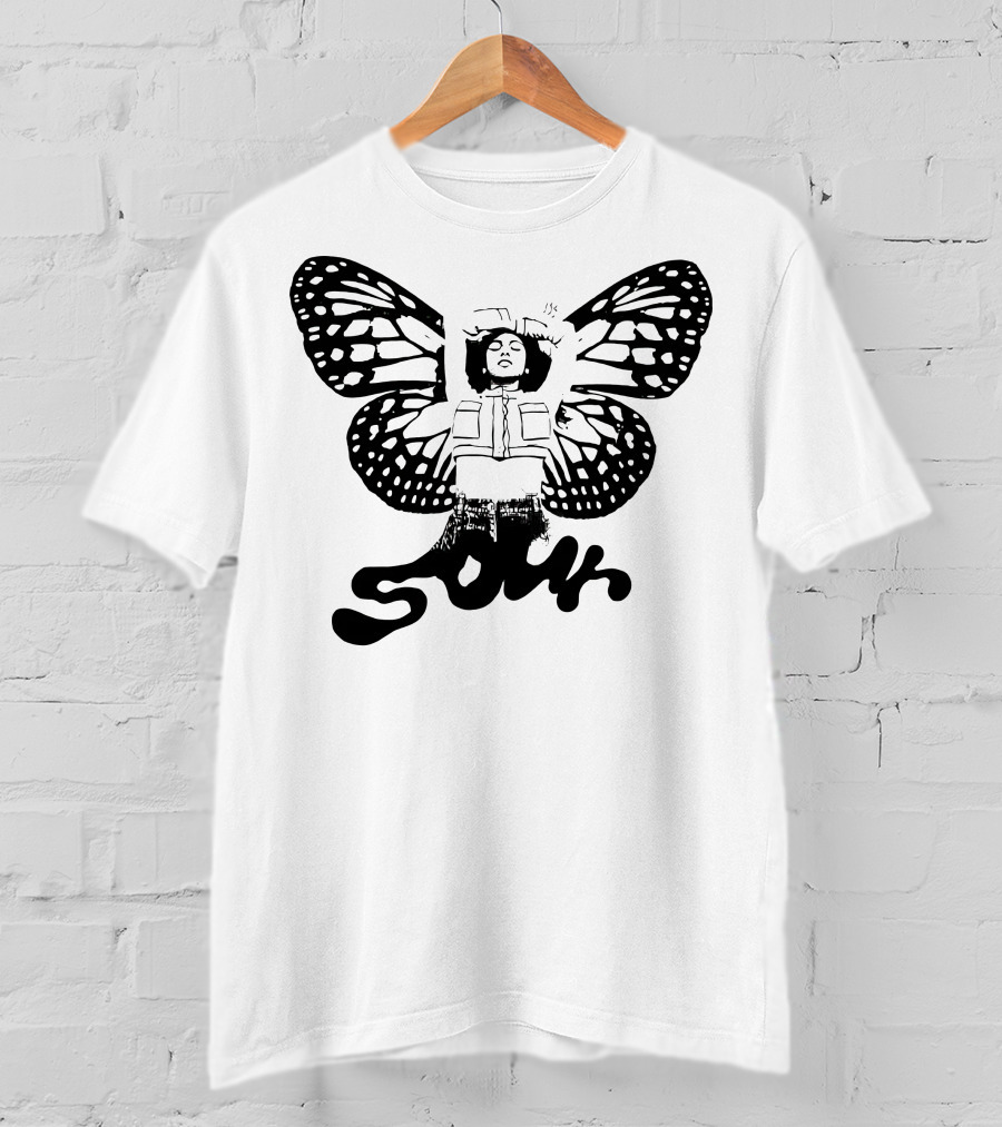 Traitor Olivia Rodrigo Sour Butterfly Wings T-Shirt