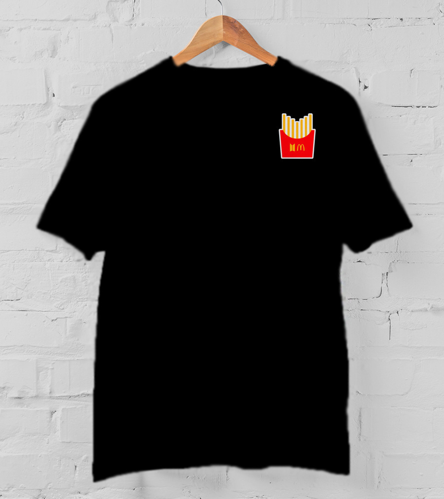 BTS Meal Merch McDonald's Fries T-Shirt
