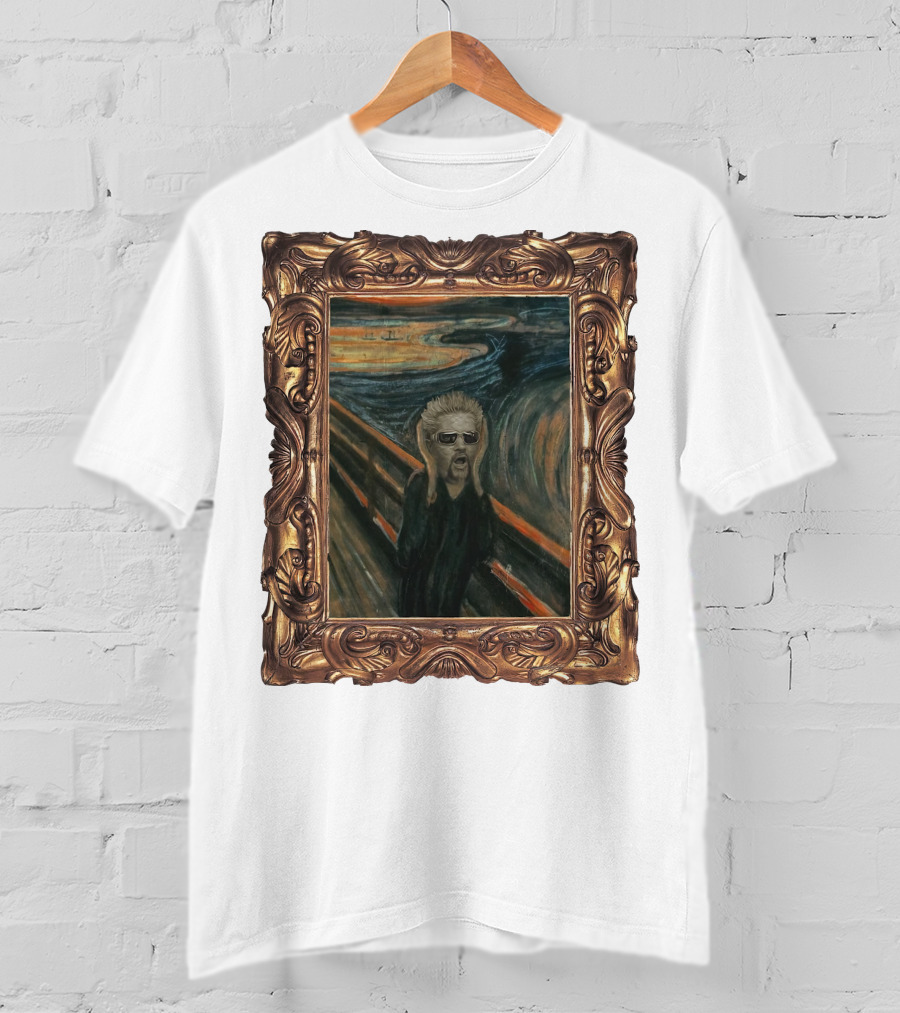 Guy Fieri The Scream Painting T-Shirt