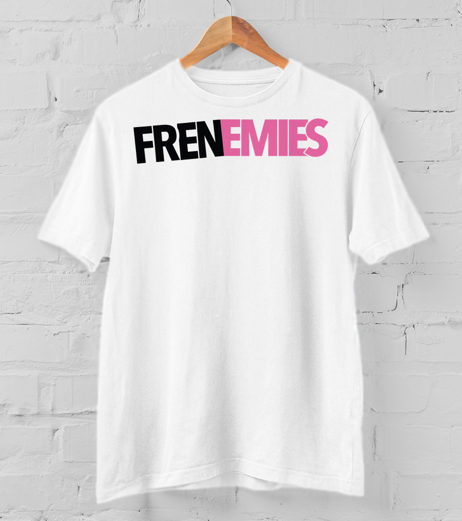 Frenemies Merchandise Logo Bold Pink T-Shirt