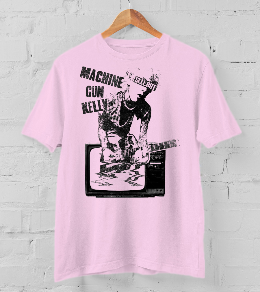 Machine Gun Kelly Sellout TV Guitar T-Shirt