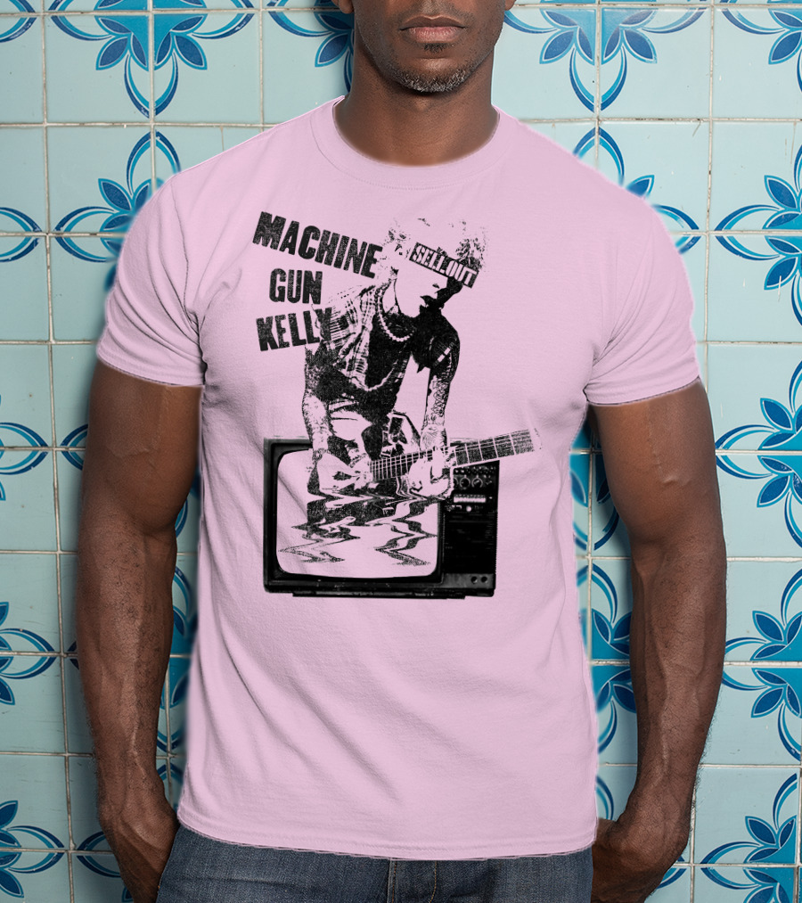 Machine Gun Kelly Sellout TV Guitar T-Shirt