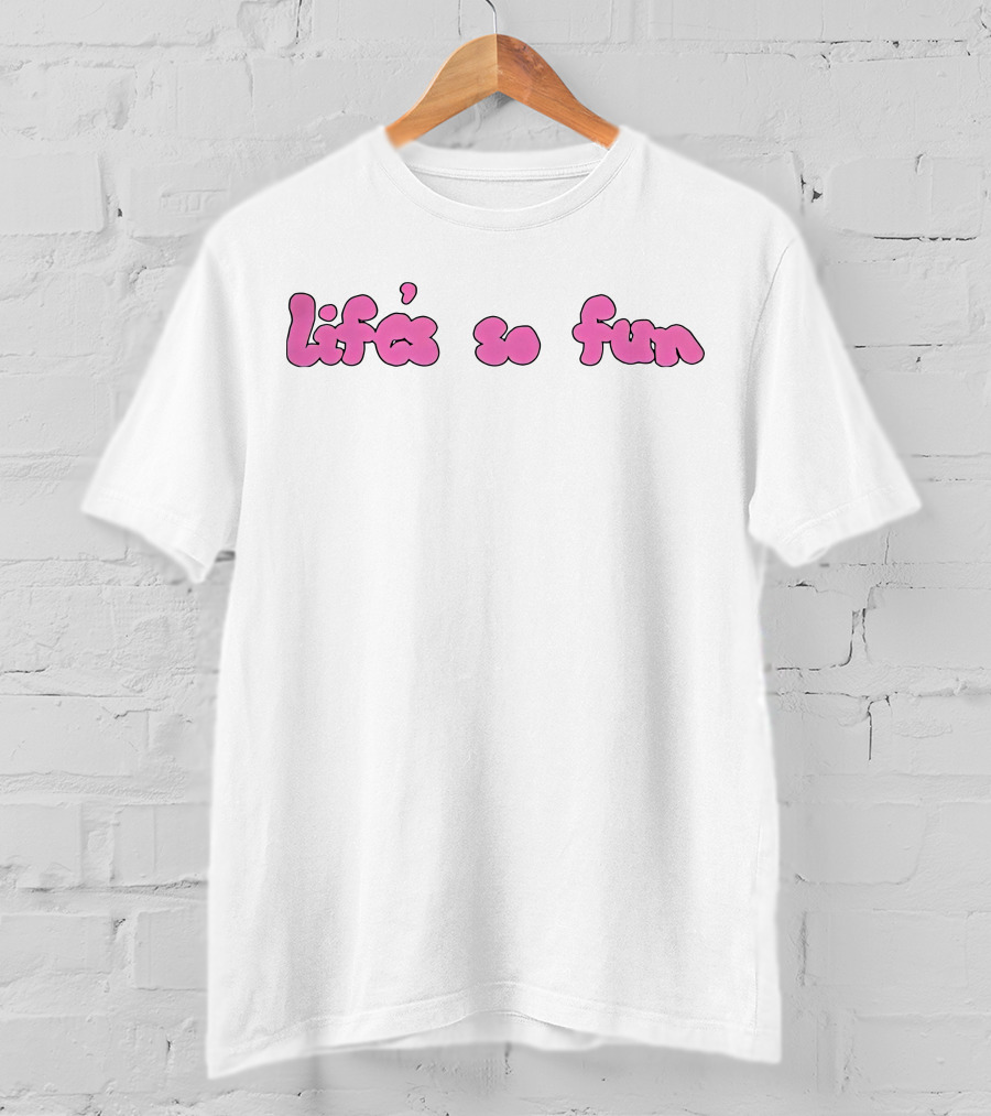 Muna Merch Life's So Fun T-Shirt