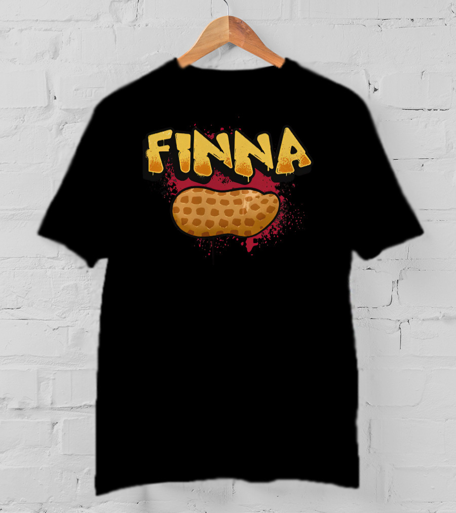 Imdontai Merch Finna Nut Peanuts Graphic Explosion T-Shirt