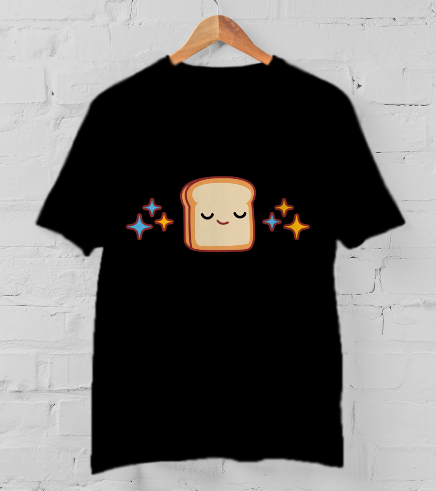 Kyr Speedy Merch Cute Toast With Sparkles T-Shirt