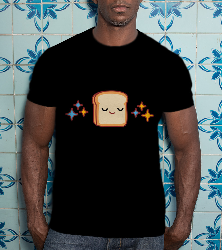 Kyr Speedy Merch Cute Toast With Sparkles T-Shirt