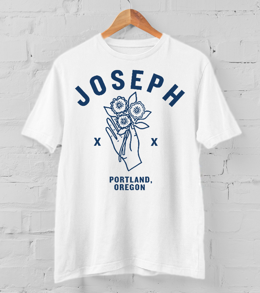 Joseph Portland Oregon Floral Hand T-Shirt