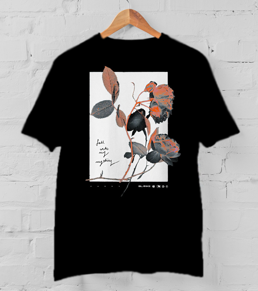 Blanke Fall Into My Mystery Roses T-Shirt