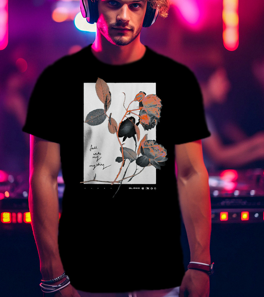 Blanke Fall Into My Mystery Roses T-Shirt