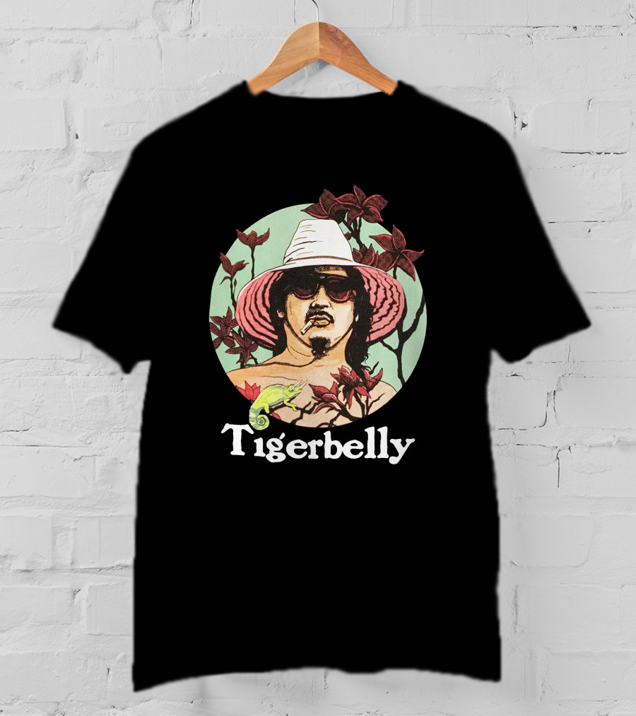 Tigerbelly Merch Hawaii Bobo Chameleon Tropical Hat Sunglasses T-Shirt