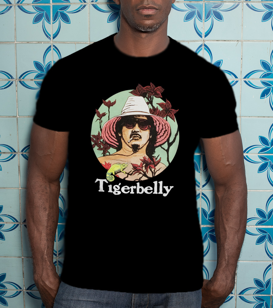 Tigerbelly Merch Hawaii Bobo Chameleon Tropical Hat Sunglasses T-Shirt