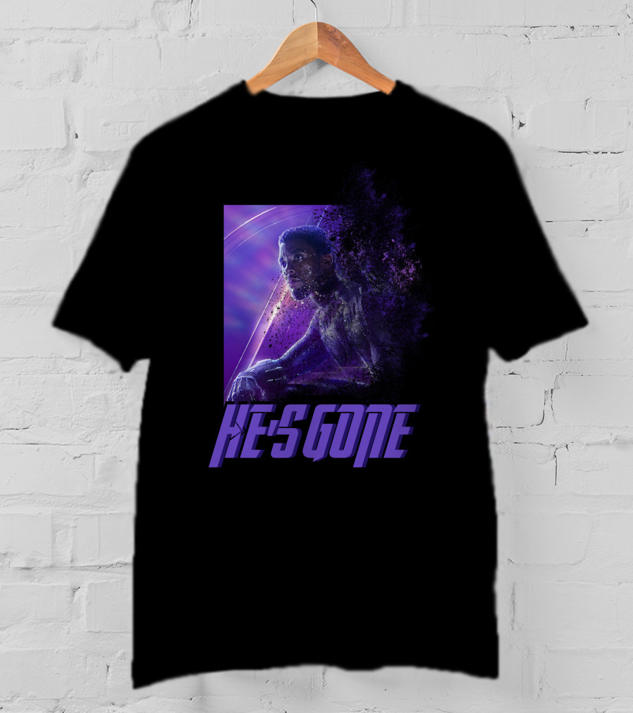 Black Panther He’s Gone Chadwick Boseman T-Shirt