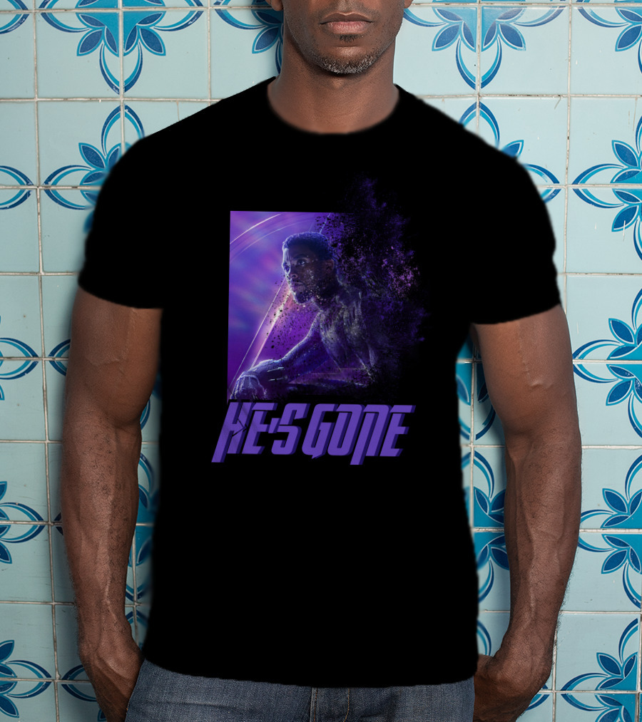 Black Panther He’s Gone Chadwick Boseman T-Shirt