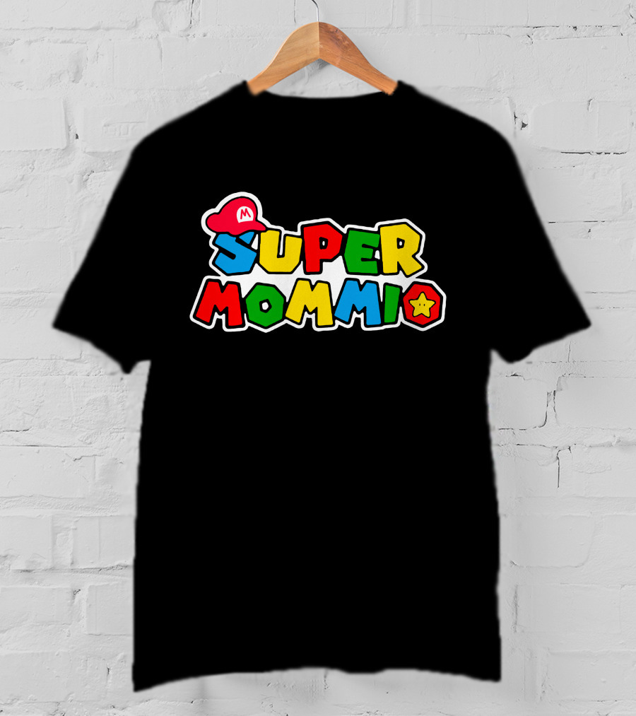 SUPER MOMMIO Mario-Inspired T-Shirt