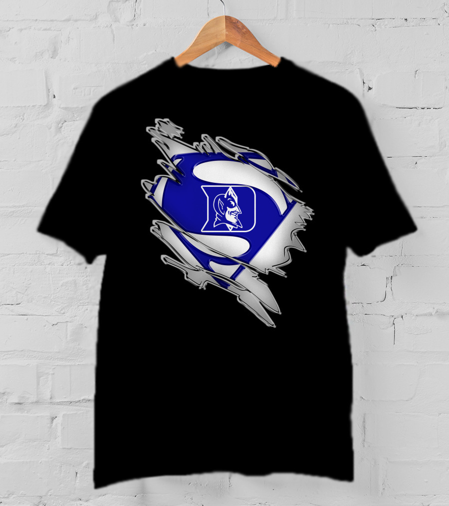 Duke Blue Devils Superman Icon T-Shirt