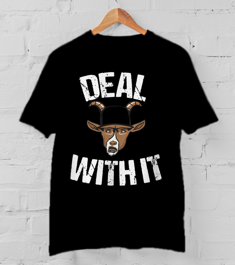 Deal With It Free Joe Kelly Goat T-Shirt