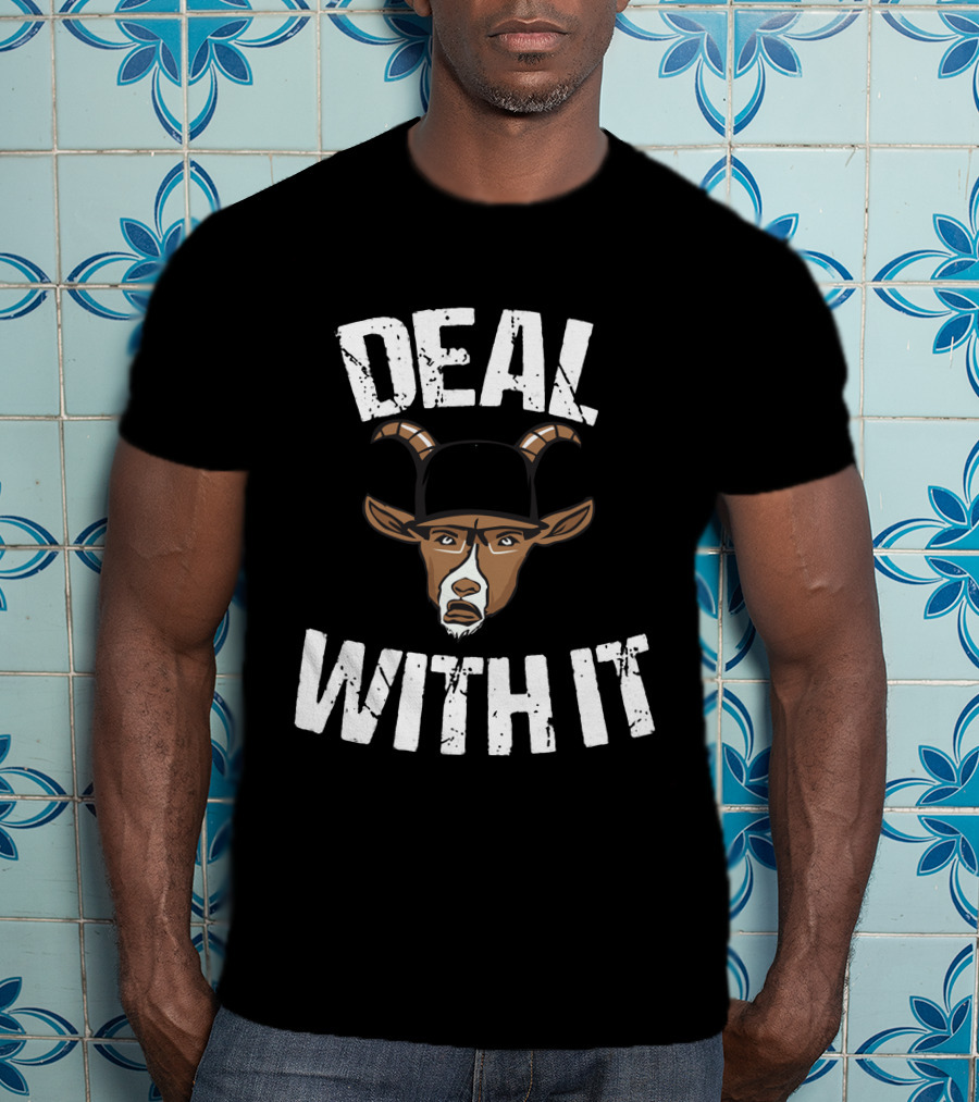 Deal With It Free Joe Kelly Goat T-Shirt