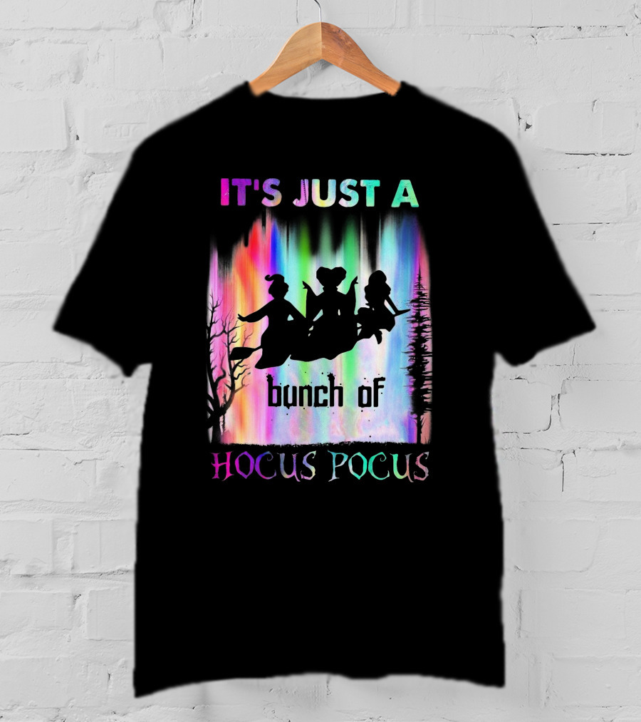 It's Just A Bunch Of Hocus Pocus Silhouettes T-Shirt