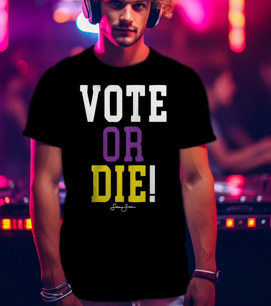 Vote Or Die Lebron James Signature T-Shirt