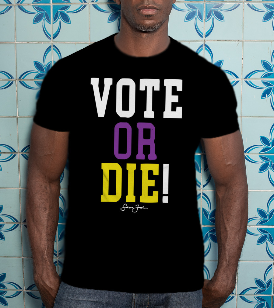 Vote Or Die Lebron James Signature T-Shirt