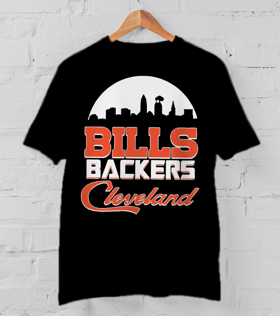 Bills Backers Cleveland Skyline T-Shirt