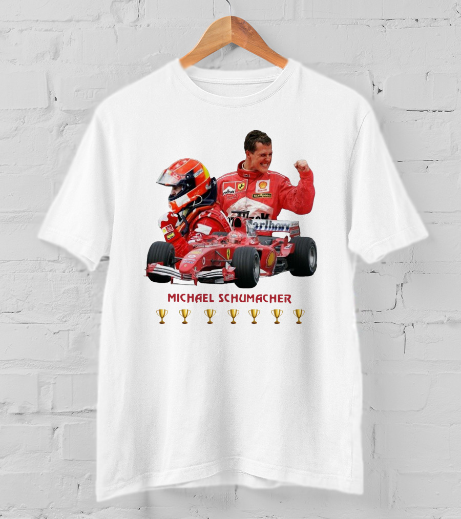 Michael Schumacher Ferrari Racing Champion Thank You For The Memories T-Shirt