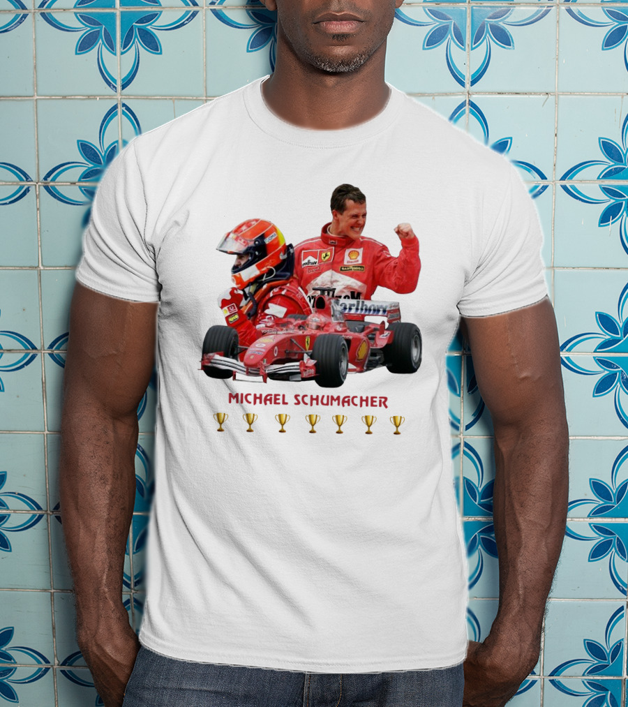 Michael Schumacher Ferrari Racing Champion Thank You For The Memories T-Shirt